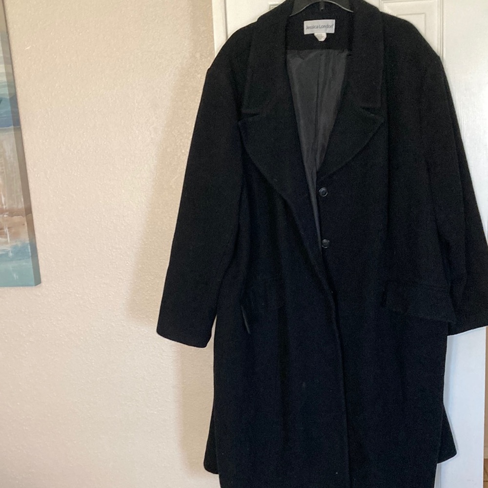 Jessica London long wool coat